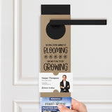 The Real Estate Market is Blooming | Seed Packet Door Hangers Season Door Hanger Market Dwellings
