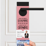The Real Estate Market is Blooming | Seed Packet Door Hangers Season Door Hanger Market Dwellings