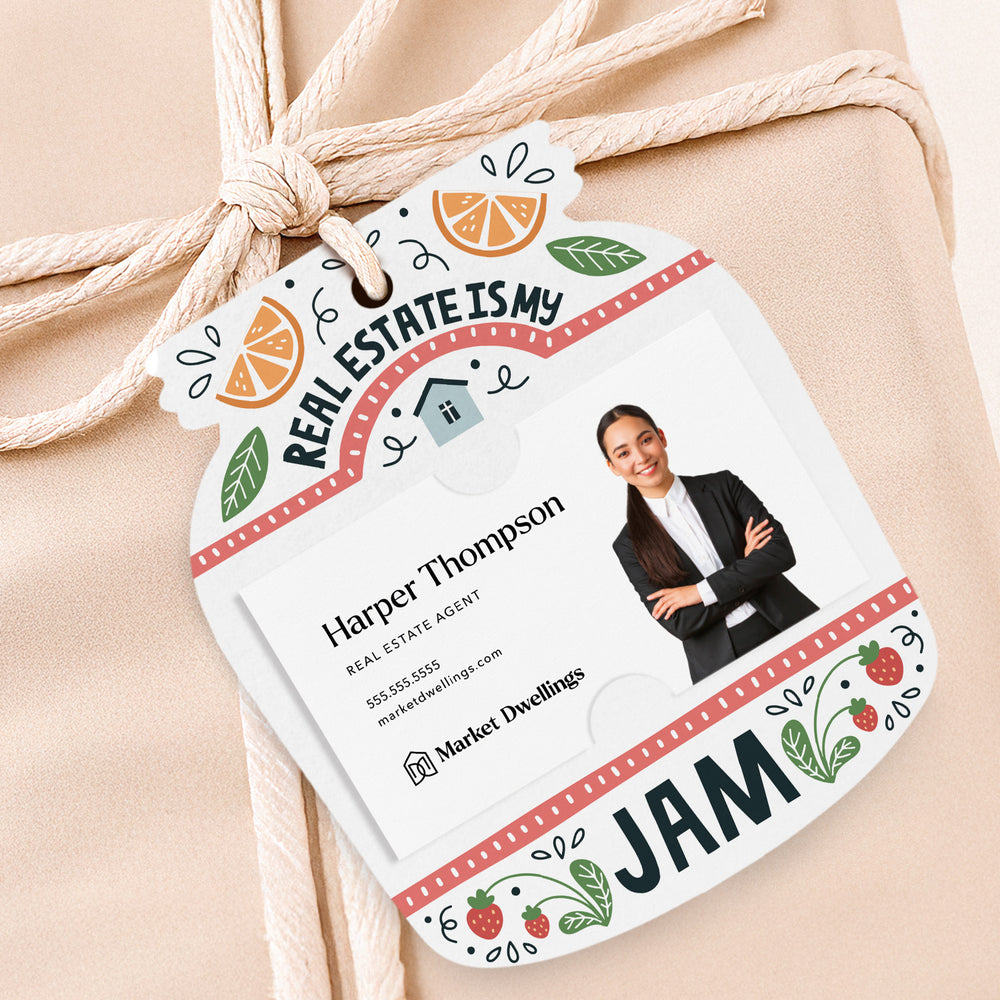 Real Estate Is My Jam | Gift Tags Gift Tag Market Dwellings