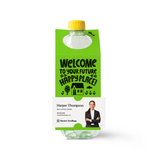 Welcome To Your Future Happy Place | Open House Bottle Hang Tags Bottle Tag Market Dwellings