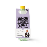 Welcome To Your Future Happy Place | Open House Bottle Hang Tags Bottle Tag Market Dwellings