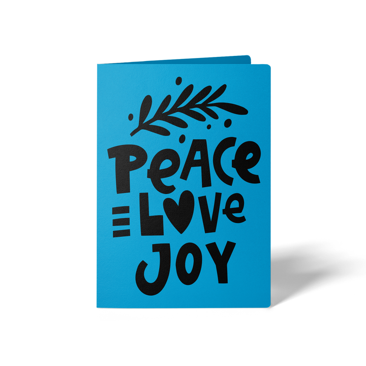 Peace Love Joy Greeting Cards | Envelopes Included Greeting Card Market Dwellings ARCTIC