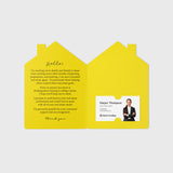 "Big Things Are Happening" New Real Estate Agent Introduction | Real Estate Greeting Cards with Envelopes Greeting Card Market Dwellings