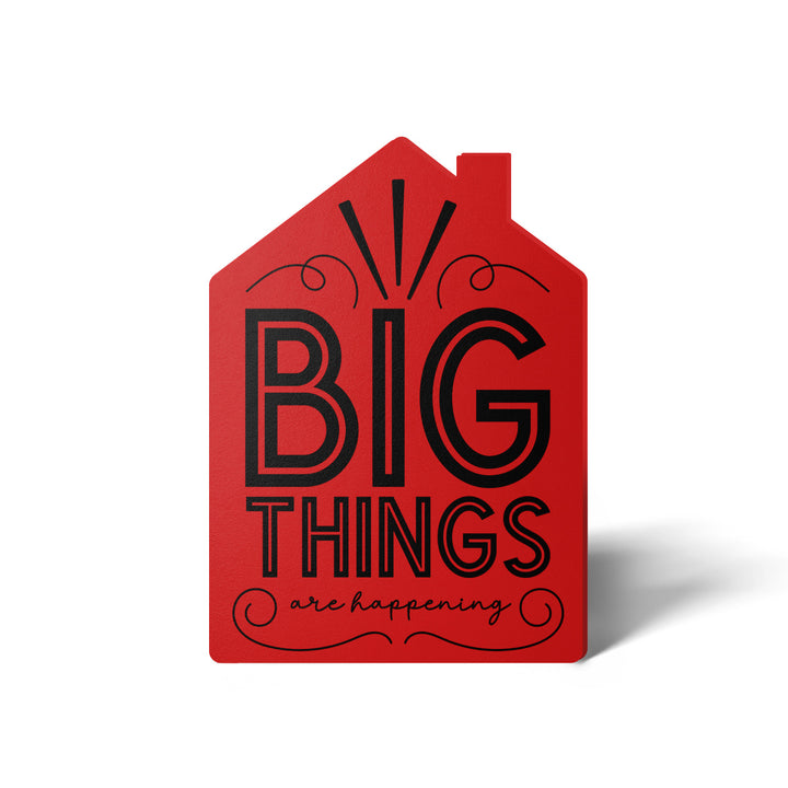 Set of "Big Things Are Happening" New Real Estate Agent Introduction Greeting Cards | Envelopes Included | 20-GC002