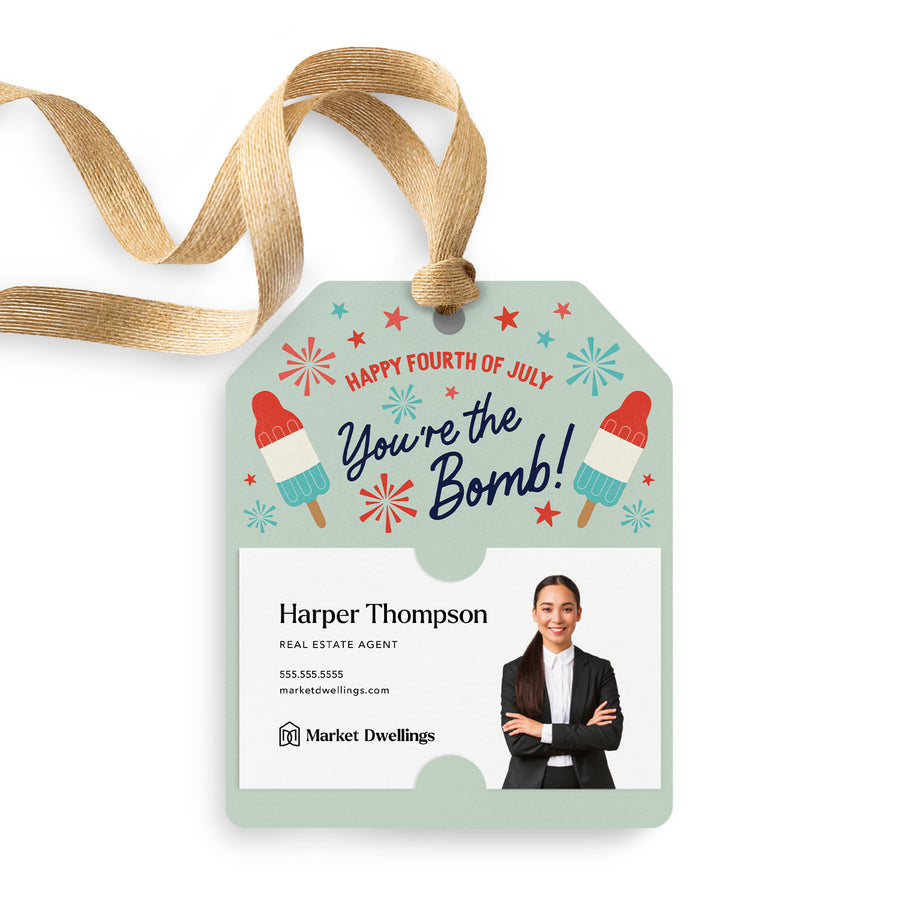 Happy Fourth Of July | You're The Bomb! | Gift Tags Gift Tag Market Dwellings