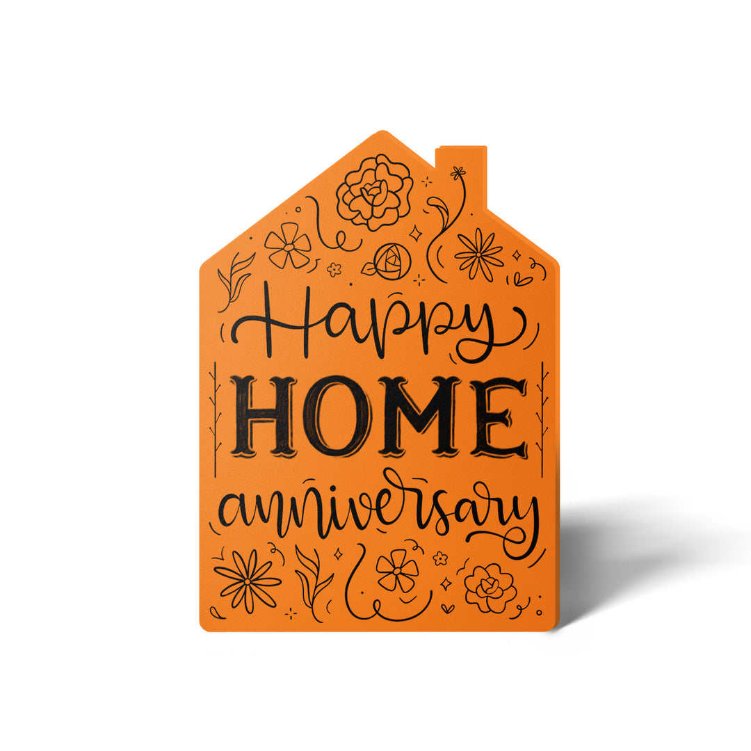 Set of "Happy Home Anniversary" Greeting Cards | Envelopes Included | 21-GC002 Greeting Card Market Dwellings CARROT