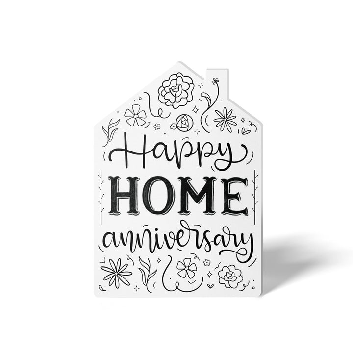 Set of "Happy Home Anniversary" Greeting Cards | Envelopes Included | 21-GC002