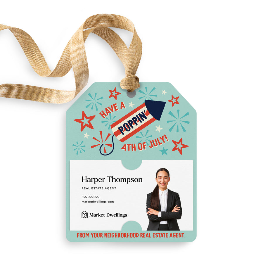 Have a Poppin' 4th of July! | Gift Tags Gift Tag Market Dwellings