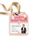 Happy Halloween | Gift Tags Gift Tag Market Dwellings PINK SHERBET 12