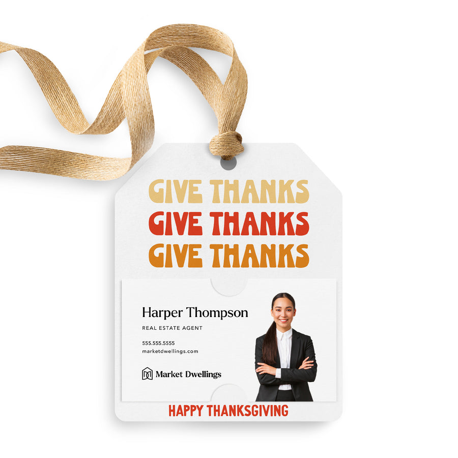 Give Thanks | Gift Tags Gift Tag Market Dwellings