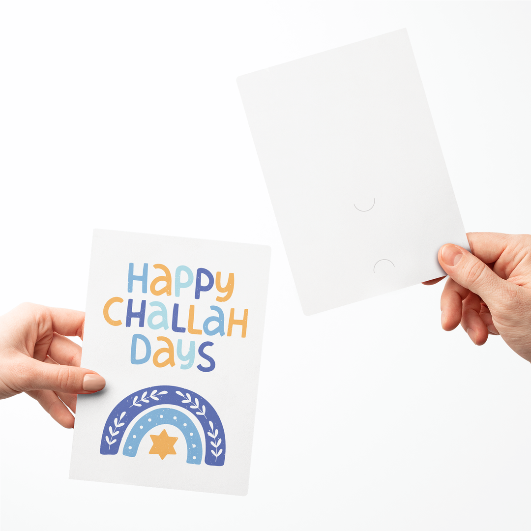 Set of Happy Challah Days Greeting Cards | Envelopes Included Greeting Card Market Dwellings