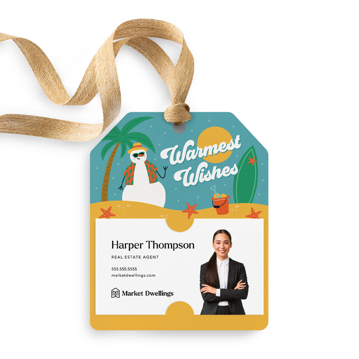 Warmest Wishes | Gift Tags Gift Tag Market Dwellings