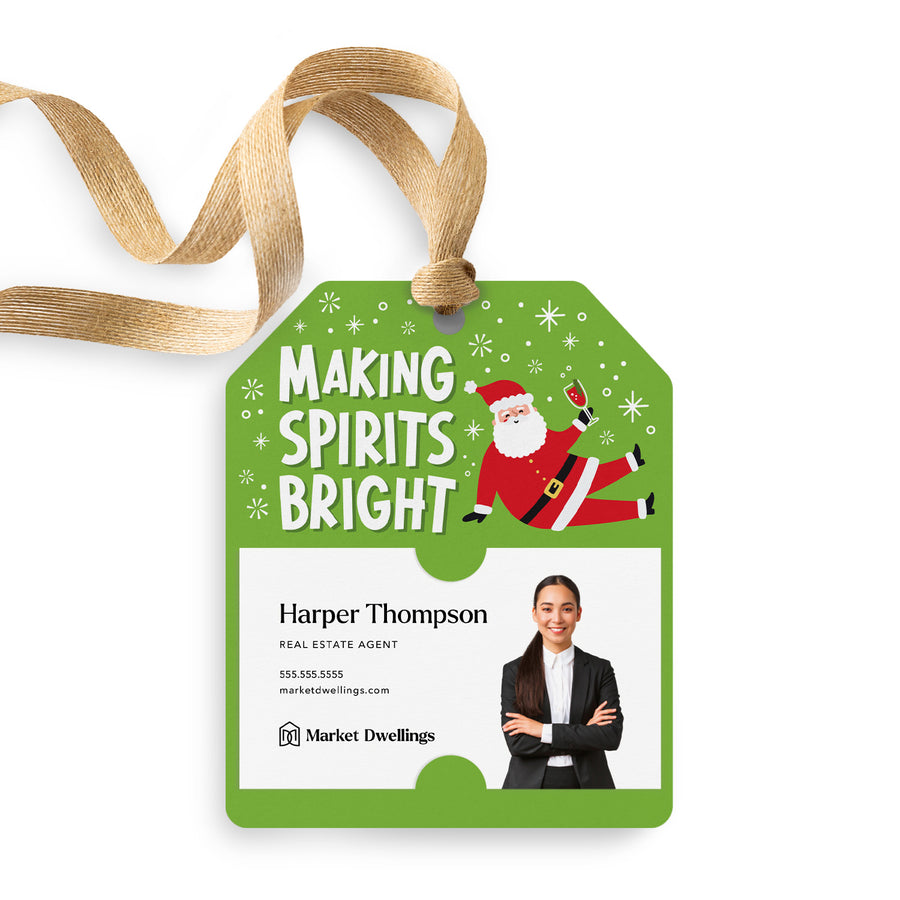 Making Spirits Bright | Gift Tags Gift Tag Market Dwellings