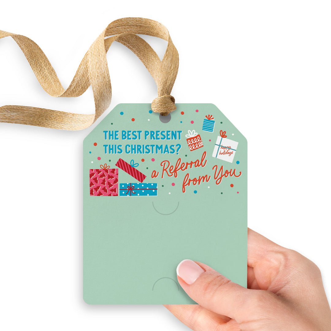 The Best Present this Christmas? A Referral from You | Gift Tags Gift Tag Market Dwellings