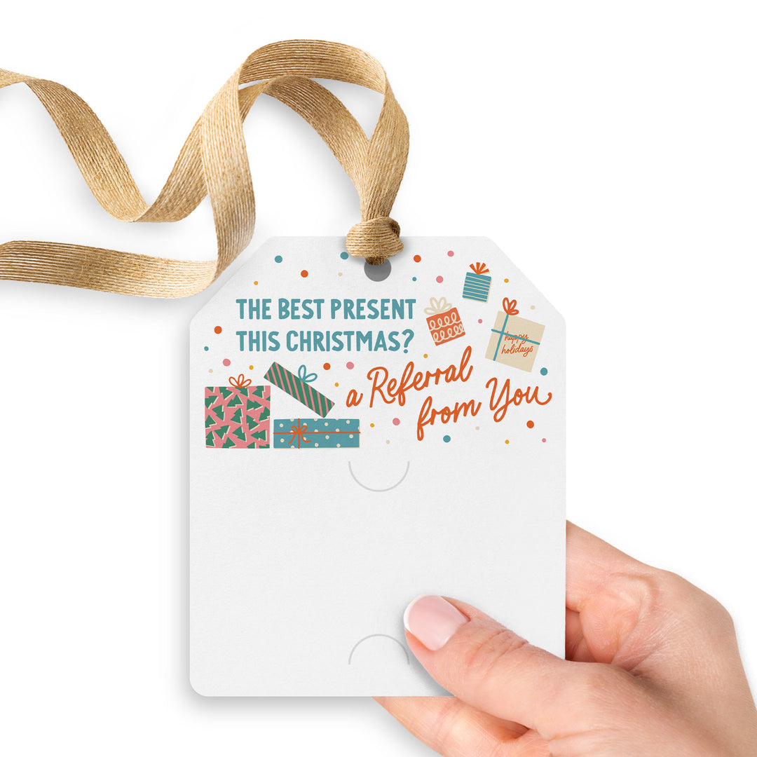 The Best Present this Christmas? A Referral from You | Gift Tags Gift Tag Market Dwellings