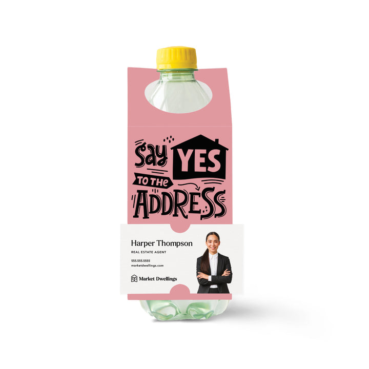 Say Yes To The Address | Bottle Hang Tags Bottle Tag Market Dwellings LIGHT PINK