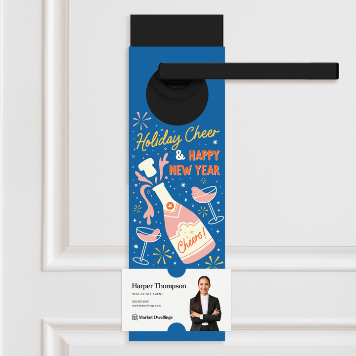 Festive Cheer and Happy New Year | Door Hangers