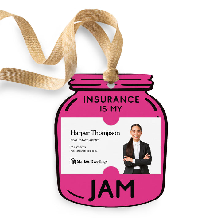 Insurance is my Jam | Gift Tags Gift Tag Market Dwellings RAZZLE BERRY