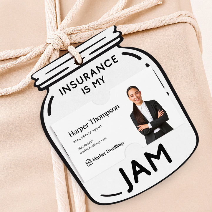 Insurance is my Jam | Gift Tags Gift Tag Market Dwellings