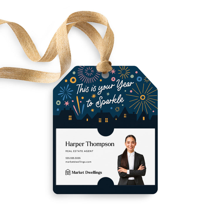 This is Your Year to Sparkle | Gift Tags Gift Tag Market Dwellings