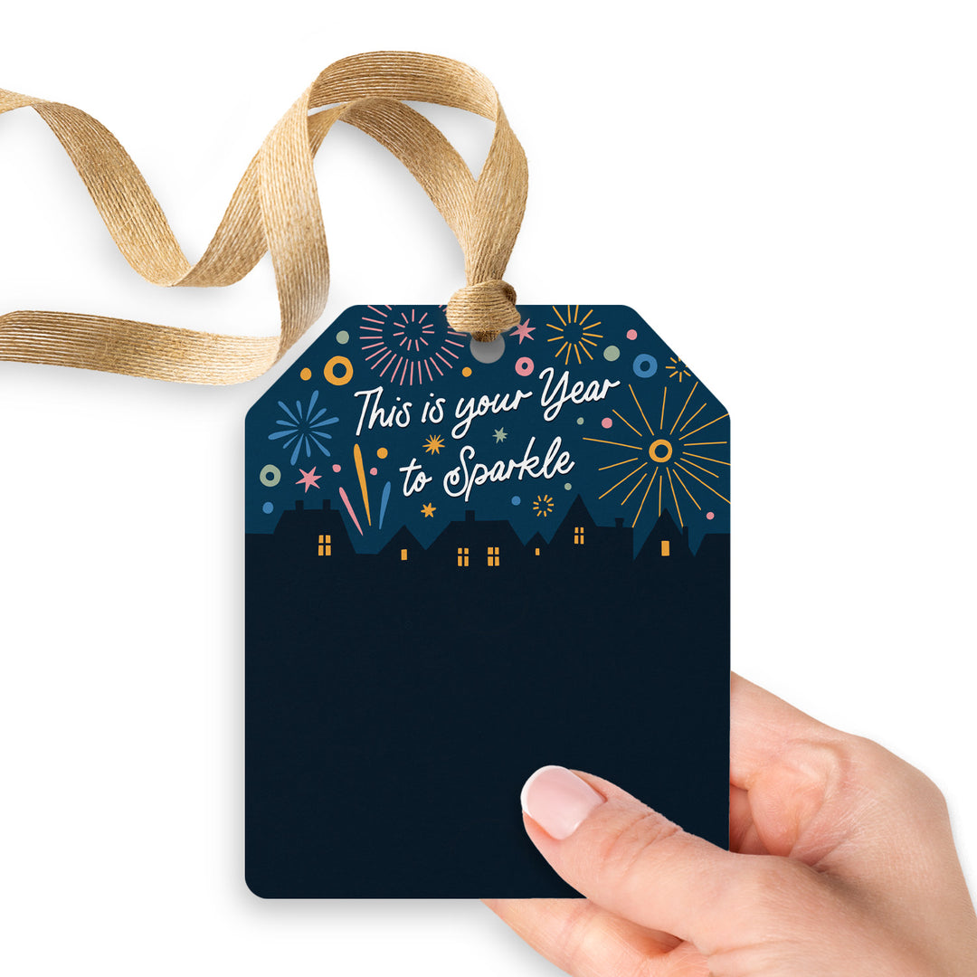 This is Your Year to Sparkle | Gift Tags Gift Tag Market Dwellings