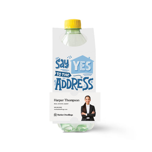 Say Yes To The Address | Bottle Hang Tags Bottle Tag Market Dwellings WHITE 10