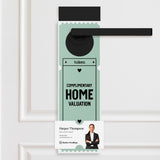 Complimentary Home Valuation Token | Valentine's Day Door Hangers Holiday Door Hanger Market Dwellings JADE 10