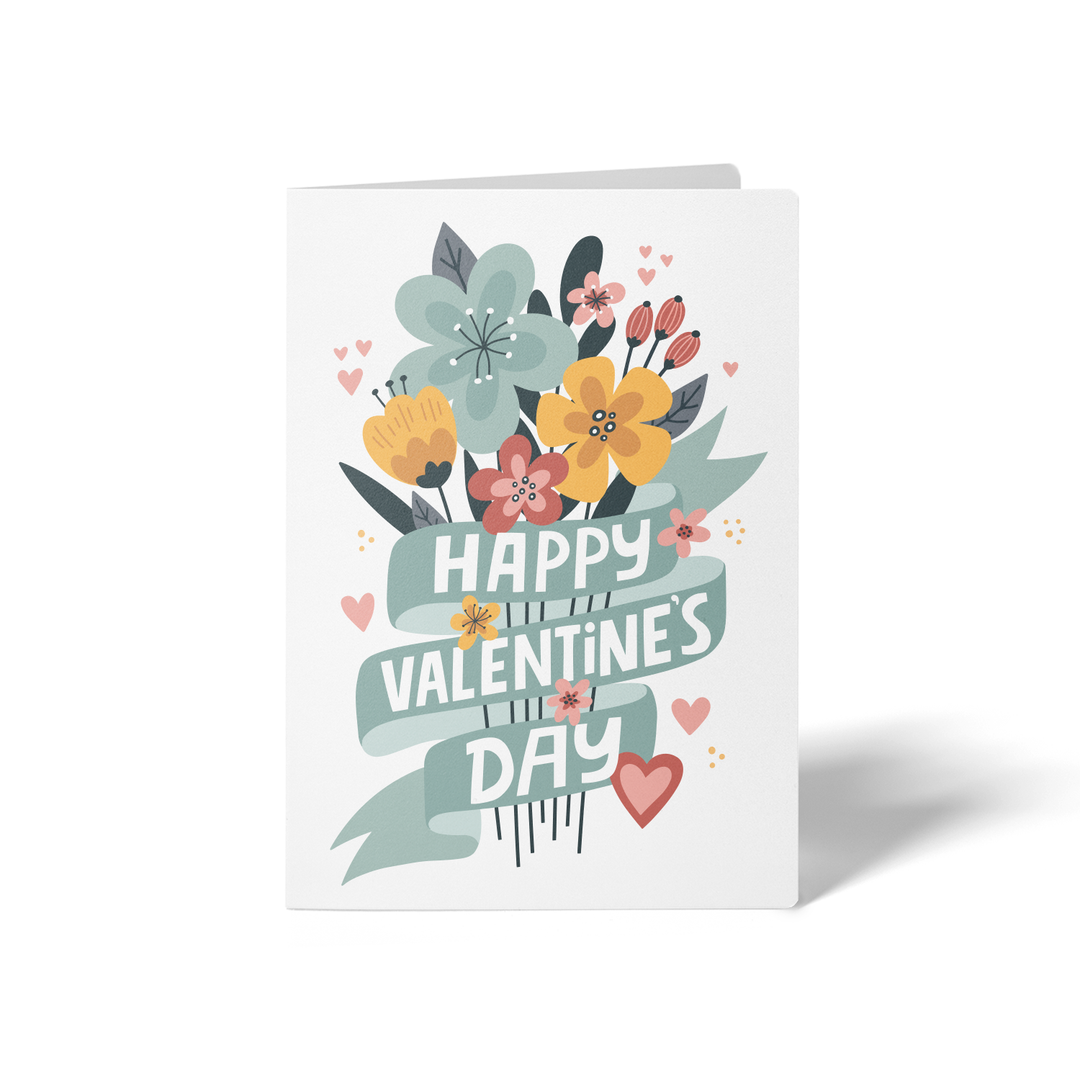 Set of Happy Valentine's Day Greeting Cards | Envelopes Included Greeting Card Market Dwellings