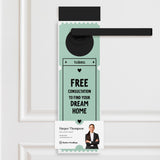 Free Consultation To Find Your Dream Home | Valentine's Day Door Hangers Holiday Door Hanger Market Dwellings JADE 10