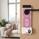 Free Consultation To Find Your Dream Home | Valentine's Day Door Hangers Holiday Door Hanger Market Dwellings