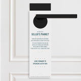 "Llama Tell You About The Real Estate Market" | Door Hangers Door Hanger Market Dwellings