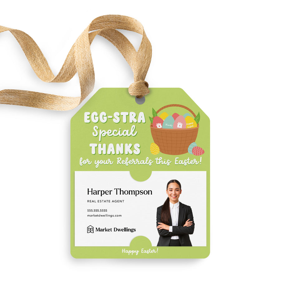 Egg-stra Special Thanks For Your Referrals This Easter! | Gift Tags Gift Tag Market Dwellings