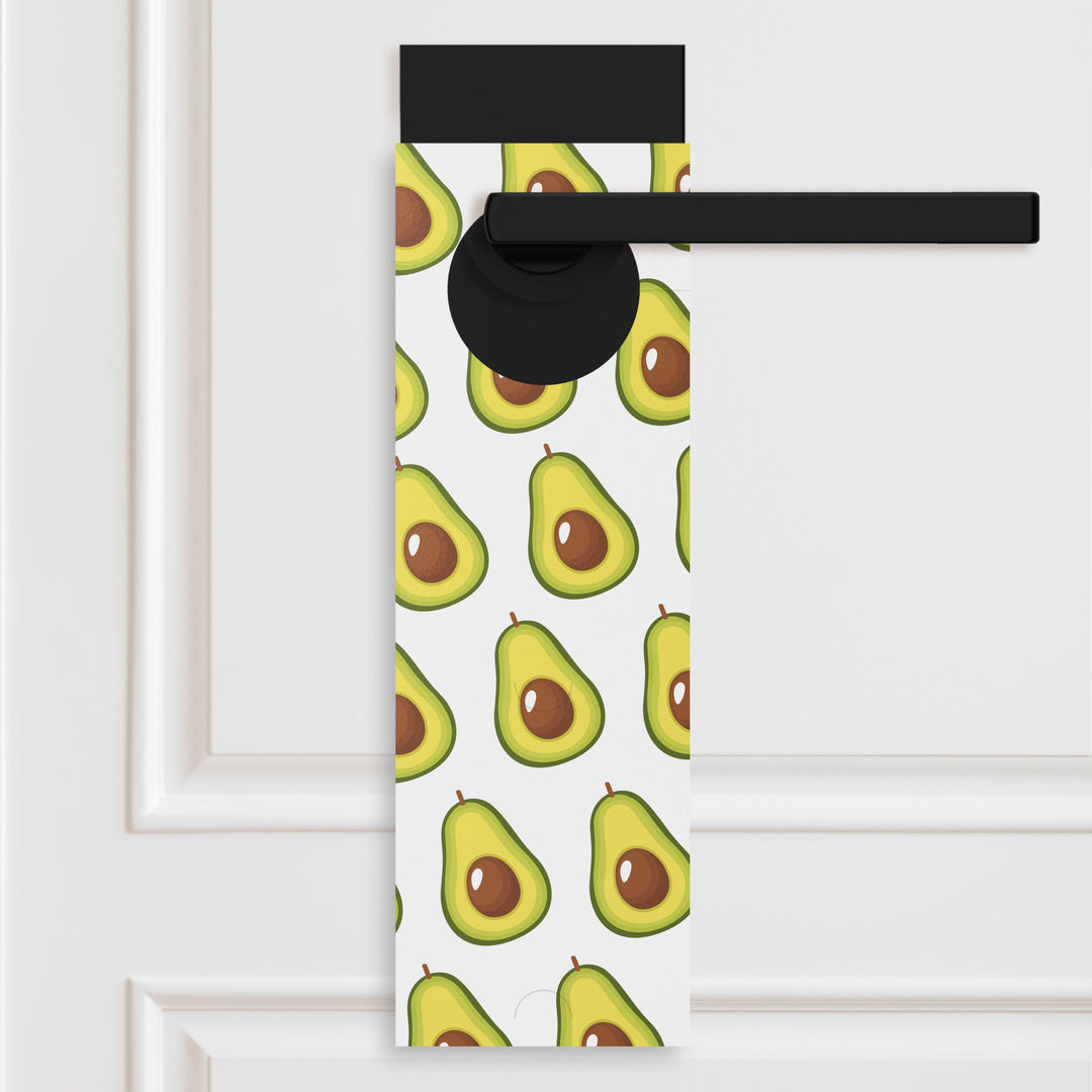 Vertical | "Avocados Are Lasting Longer Than Most Homes in Today's Real Estate Market" | Door Hangers | 27-DH005 Door Hanger Market Dwellings