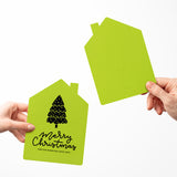 Tree "Merry Christmas from Your Favorite Real Estate Agent" | Real Estate Greeting Cards with Envelopes Greeting Card Market Dwellings