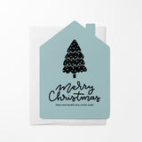 Tree "Merry Christmas from Your Favorite Real Estate Agent" | Real Estate Greeting Cards with Envelopes Greeting Card Market Dwellings