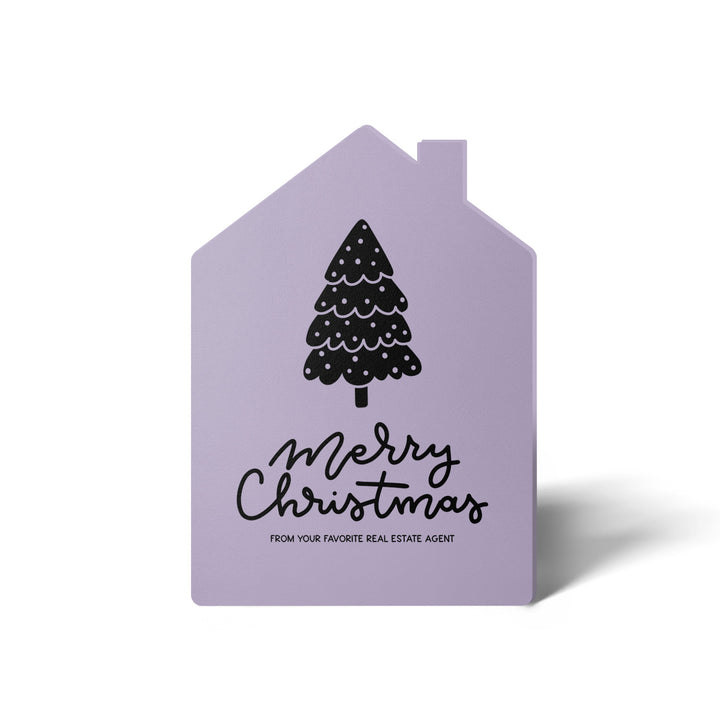 Set of Tree "Merry Christmas from Your Favorite Real Estate Agent" |  Holiday Greeting Cards | Envelopes Included | 27-GC002