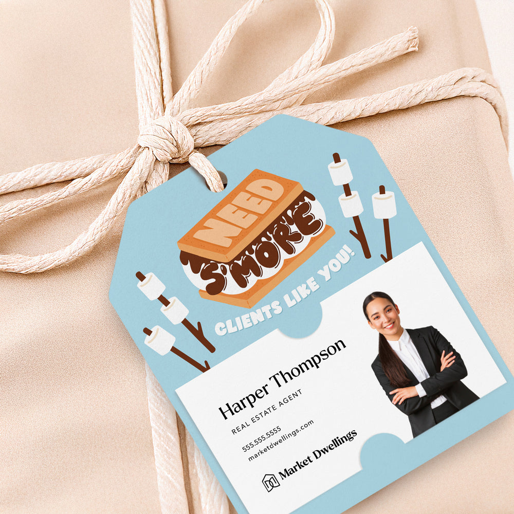 Need S'more Clients Like You! | Gift Tags Gift Tag Market Dwellings