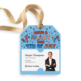 Have A Blast This 4th Of July | Gift Tags Gift Tag Market Dwellings BRIGHT BLUE 12