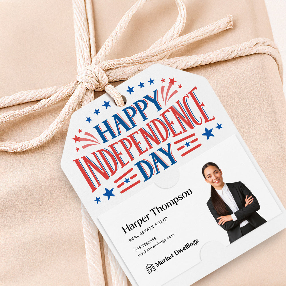 Happy Independence Day | Gift Tags Gift Tag Market Dwellings