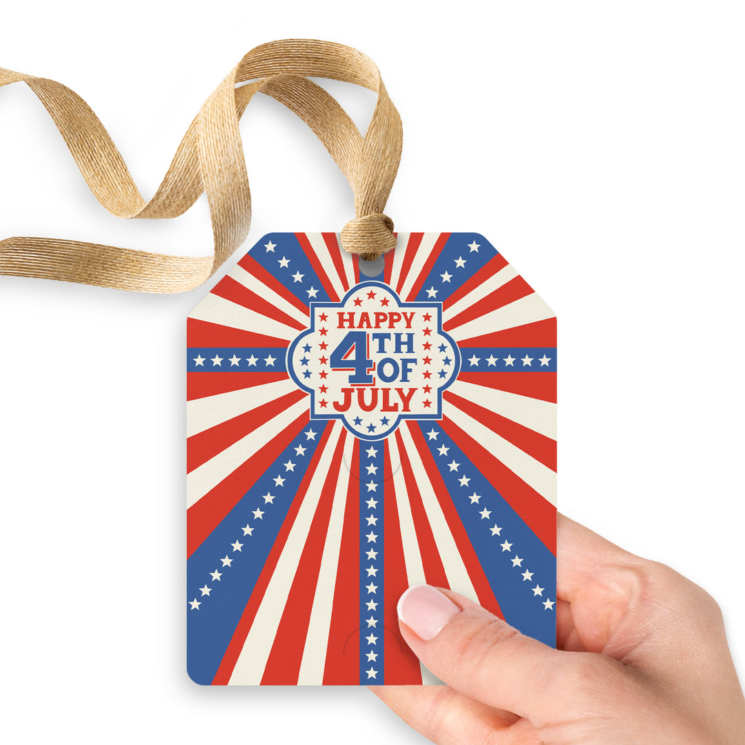 Happy 4th Of July | Gift Tags Gift Tag Market Dwellings