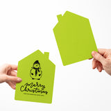 Snowman "Merry Christmas from Your Favorite Real Estate Agent" | Real Estate Greeting Cards with Envelopes Greeting Card Market Dwellings