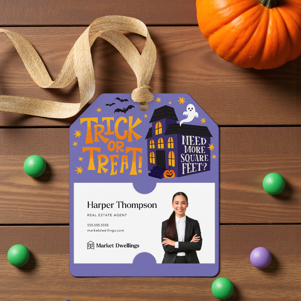 Trick Or Treat! Need More Square Feet? | Gift Tags Gift Tag Market Dwellings