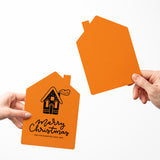 House "Merry Christmas from Your Favorite Real Estate Agent" | Real Estate Greeting Cards with Envelopes Greeting Card Market Dwellings