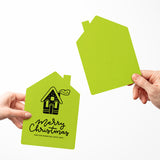 House "Merry Christmas from Your Favorite Real Estate Agent" | Real Estate Greeting Cards with Envelopes Greeting Card Market Dwellings