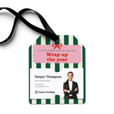 Wrap Up the Year | Gift Tags Gift Tag Market Dwellings GREEN 12