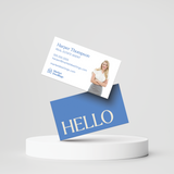 Hello | Business Cards Business Cards Market Dwellings COOL BLUE Square 250