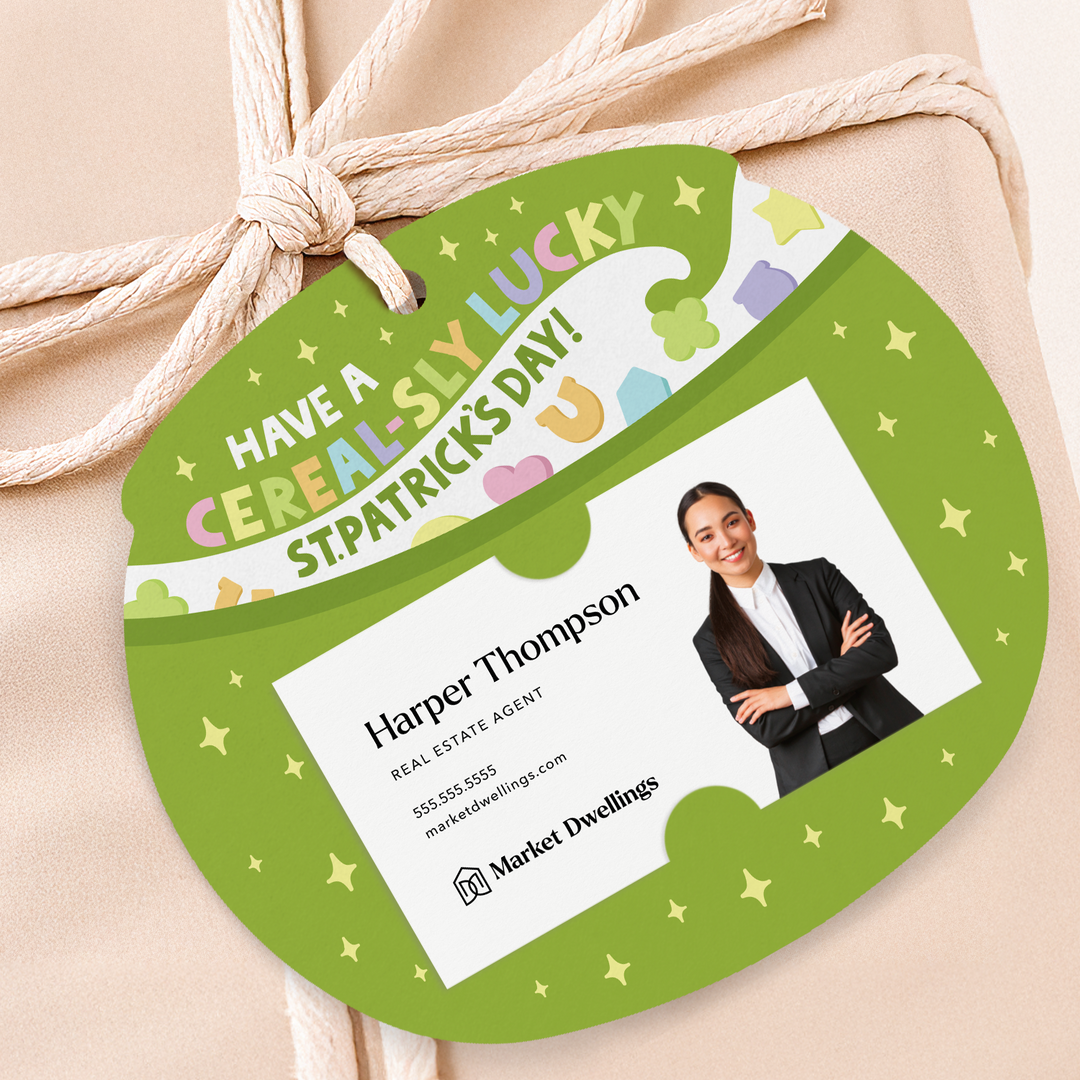 Have A Cereal-Sly Lucky St. Patrick's Day | Gift Tags Gift Tag Market Dwellings