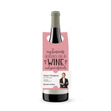 My Business Runs on Wine and Your Referrals | Bottle Hang Tags Bottle Tag Market Dwellings