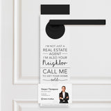 I'm Not just A Real Estate Agent, I'm Also Your Neighbor | Door Hangers Door Hanger Market Dwellings WHITE 10