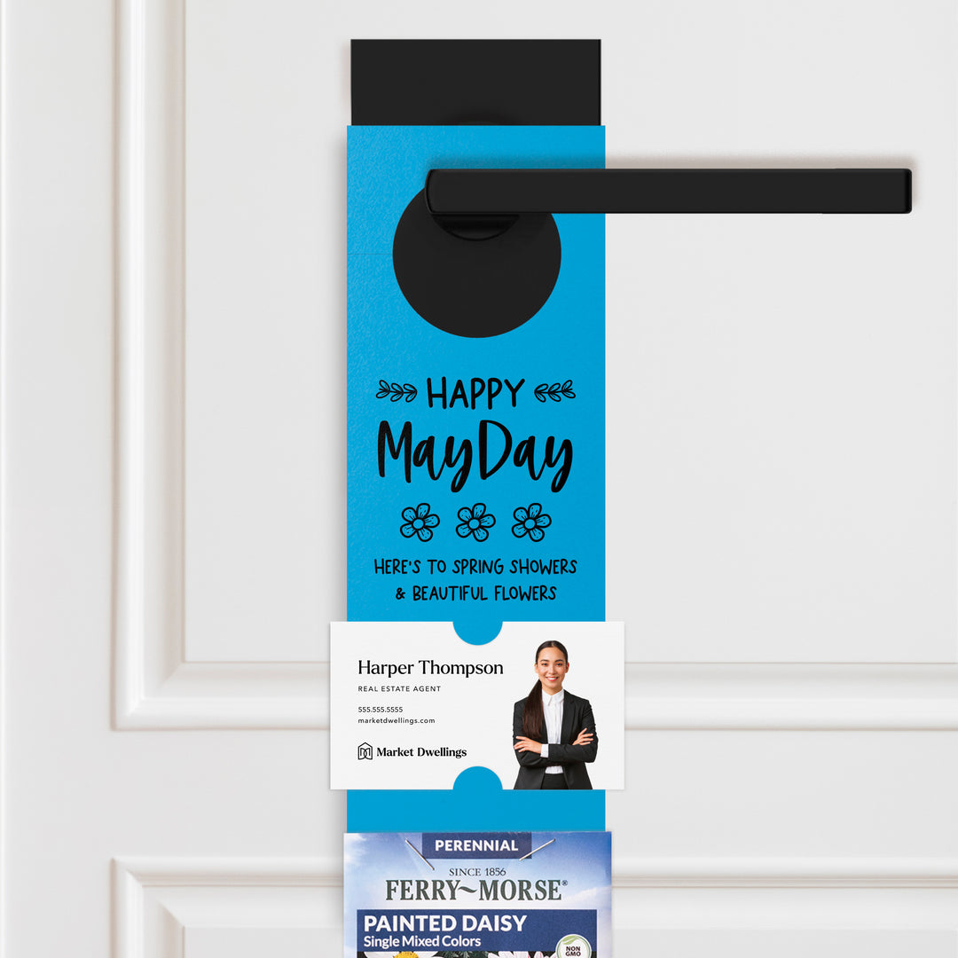 Happy May Day | Door Hangers for Seed Packets | 3-DH003 Door Hanger Market Dwellings ARCTIC